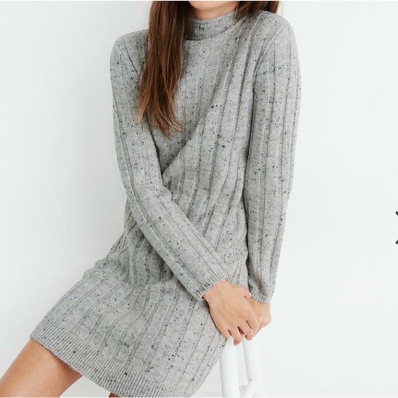 Madewell Speckled Knit Sweater - Picture 1 of 3